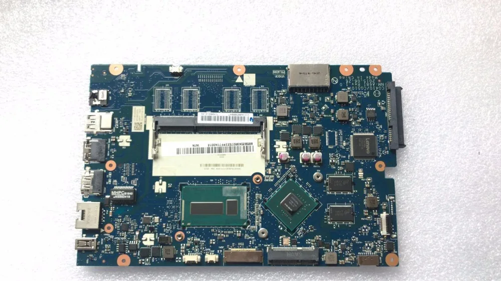 KTUXB CG410/CG510 NM-A681 материнская плата для lenovo 100-15IBD B50-50 ноутбук материнская плата Процессор i3 5005U GT920M DDR3 тесты работы