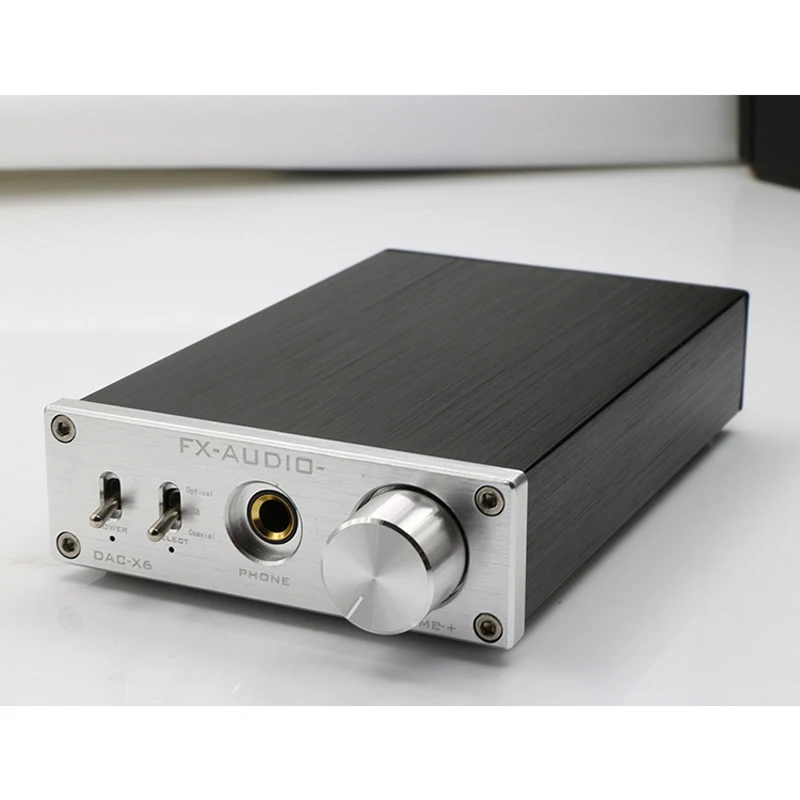 FX AUDIO DAC X6 мини HiFi 2 0 цифровой аудио усилитель декодер вход