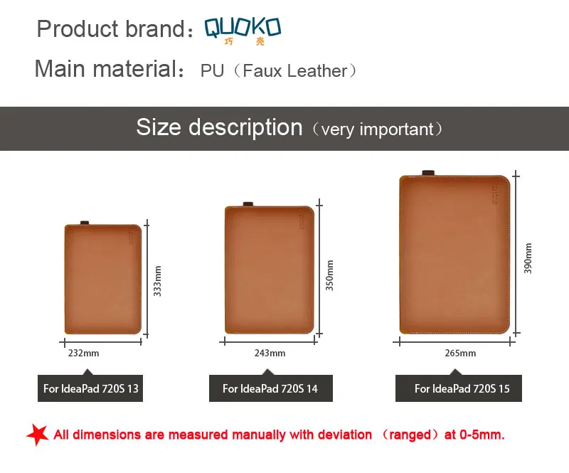Простота и ультра-тонкий супер тонкая сумка для лэптопа чехол рукав для lenovo IdeaPad 720S 13,3/14/15,", поперечный стиль