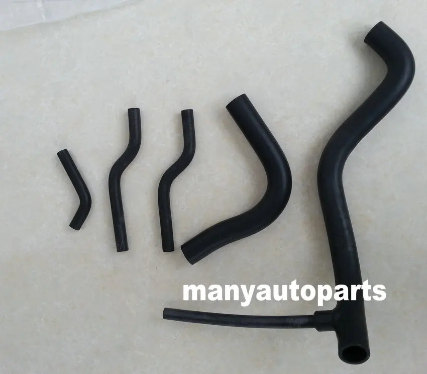 5 шт. силиконовый радиатор Y hose для MG MGB GT ROADSTER 1 8 196-1981 1972 1978 1980 1981 черный комплект |