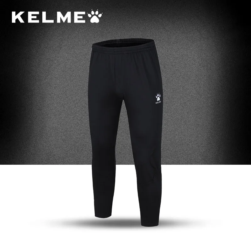 

KELME Soccer Training Pants Men Joggers Slim Skinny Jogging Running Tights Trousers K15Z439