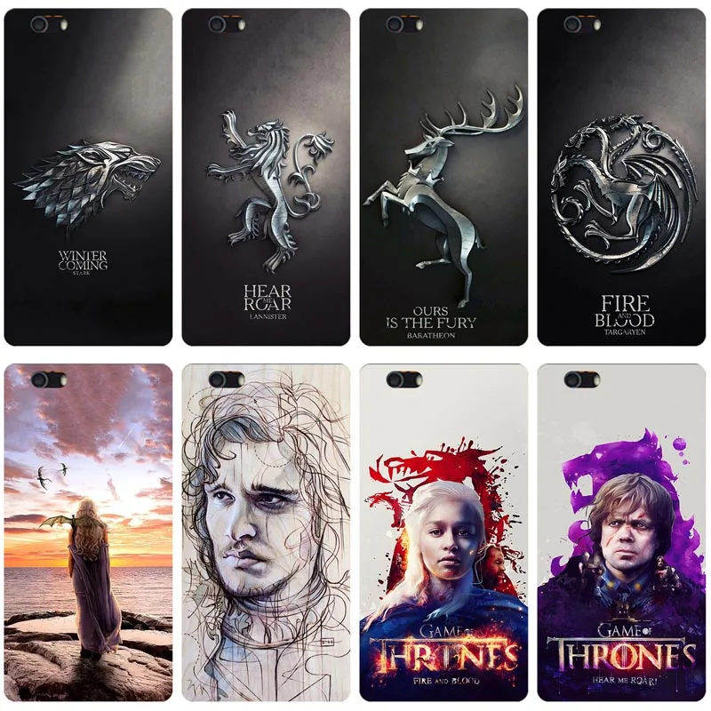 

For Game of Thrones Drogon for Elephone M2 Painted Soft TPU silicone Phone Cases for Elephone M 2 Cover Case for Elephone M2