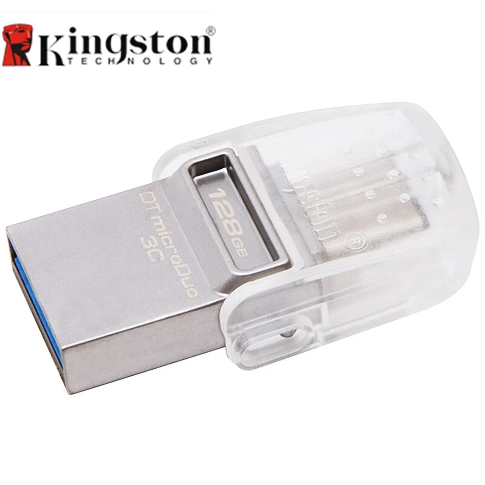 

Kingston USB Drive Pen Data Traveler Micro 32GB 64GB USB3.1 Type-C OTG Dual USB Flash Drive Pen Memory Stick for MacBook PC