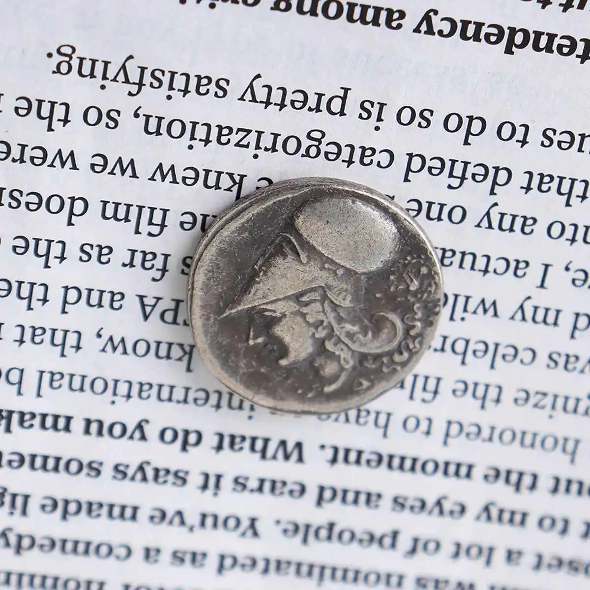 Редкий старинный греческий коллекционный памятная монета-415 тетрадрахм античный металлический позолоченный медаль коллекционные монеты значок