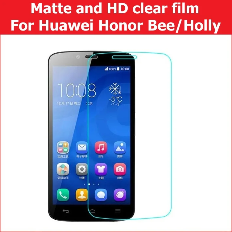 Горячее предложение! Распродажа! HD прозрачная глянцевая пленка для Huawei Honor Bee y5c 4 5