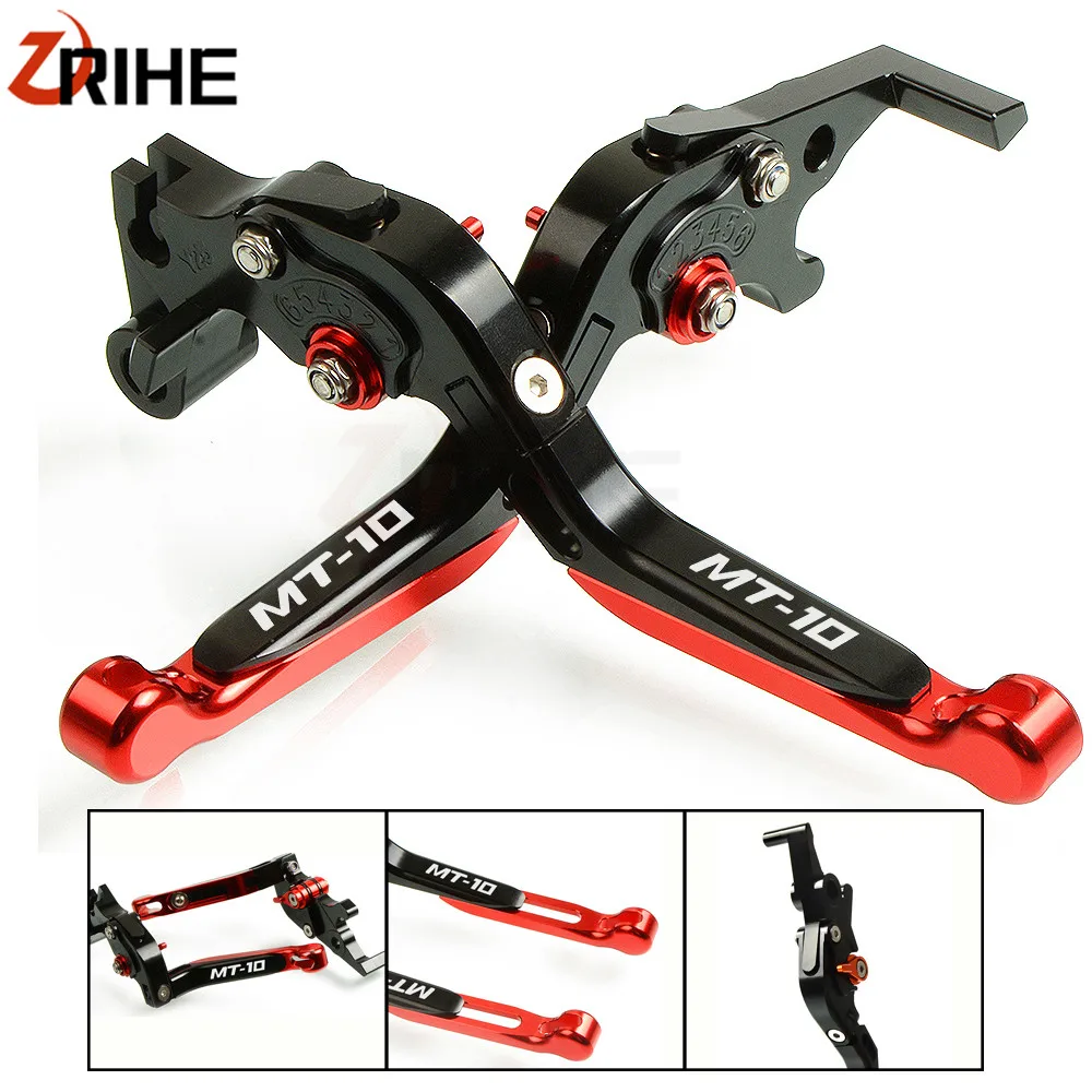 

For YAMAHA MT-10 MT 10 FZ-10 FZ10 MT10 2015 2016 2017 2018 CNC Motorcycle Accessories Folding Extendable Brake Clutch Levers