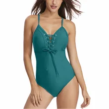 Женские бикини купальники узкий бюстгальтер без бретелек с завязкой на шее цельный купальник сплошной цвет Thoracic Cross купальник с ремешками с застежкой сзади XL