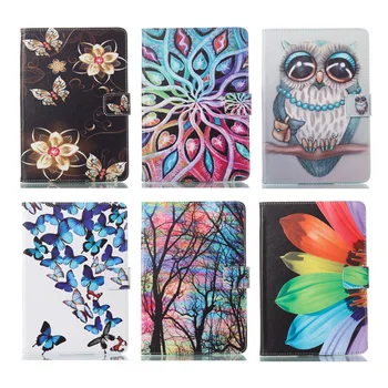 

New Tablet Coque for IPad Mini 4 Case Cute Flower Cartoon Flip Stand A1538 A1550 Protective Cover for IPad Mini 2 3 4 Cover