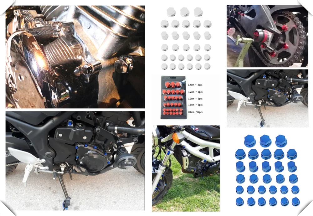 30 шт. винтовая крышка для мотоцикла HONDA CBR1000RRFIREBLADE CBR1000RR FIREBLADE SP CBR600RR | Автомобили и