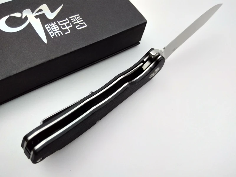 CH tactical folding knife CH3504 G10 handle D2 blade flipper camping hunting survival pocket knives bearing outdoor EDC tools
