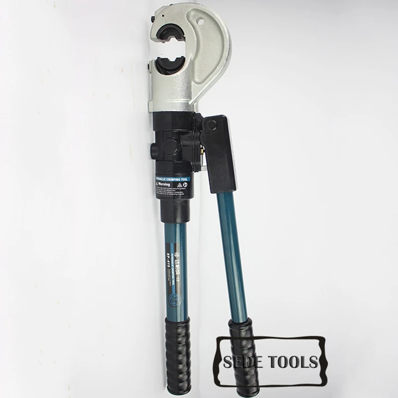 

Hydraulic Crimping Tool Hexagon Crimping Type Safety System Inside Crimp Cu 50 to 400mm2 EP-410