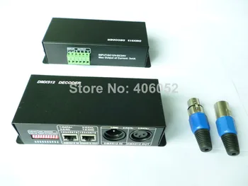 

4CH DC12V For LED strip light controller DMX 512 Decoder RGB Common Controller