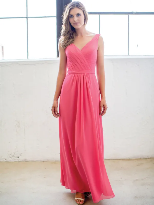 high neck low back gown