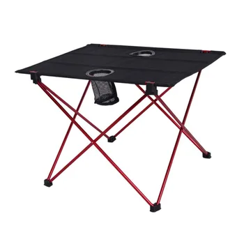 

Foldable Outdoor Desk Ultralight Aluminum Alloy Outdoor Picnic Barbecue Tablet Oxford Cloth Tablet For Weekends Holidays