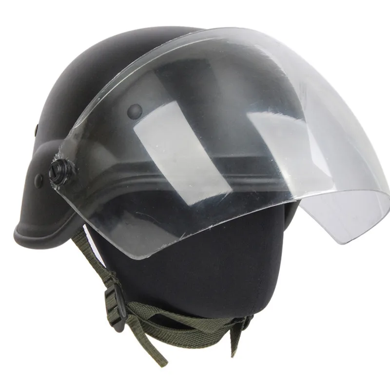Airsoft M88 PASGT Kelver Swat Tactical Helmet With Clear Visor Men
