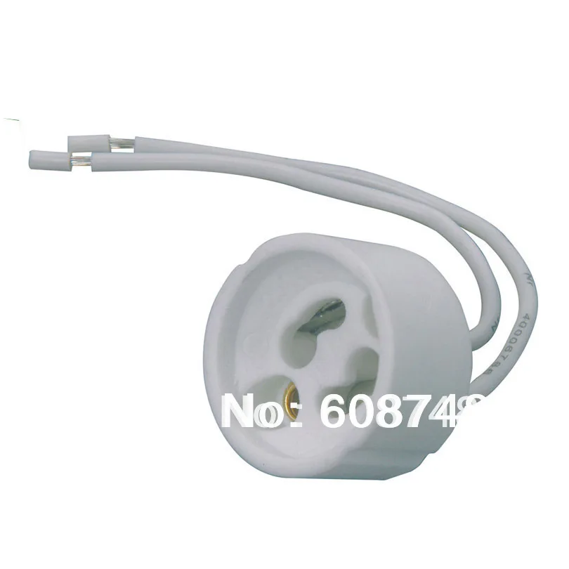 NEW GU10 Ceramic Sockets, Halogen, LED Bulb, Lamp Holder Down Light Fitting Base