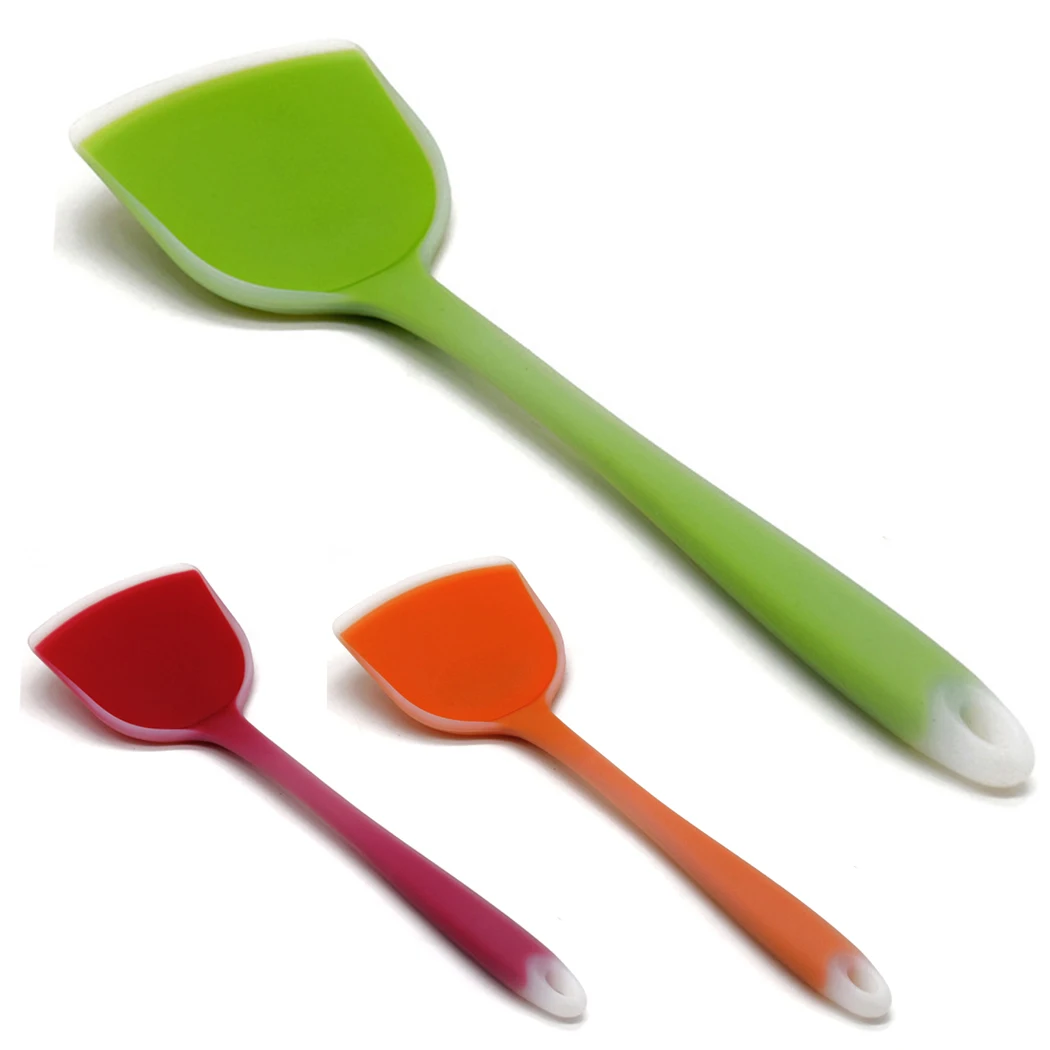 Kitchen Nonstick Silicone Food Spatula Scoop High Temperature