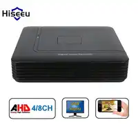 Hiseeu 4 8 チャンネル 720 1080P 960 1080P DVR AHD HVR NVR システム P2P H. スマートホームオートメーションカメラビデオレコーダーサポート PC スマートフォン