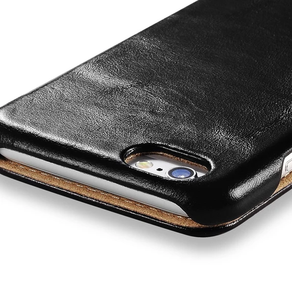 Роскошный винтажный флип-чехол ICARER из натуральной кожи для iPhone 6 6s 4,7 дюймов ультратонкая класса премиум качественный чехол для телефона