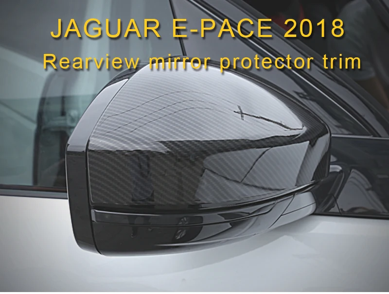 Carманго для Jaguar E-Pace 2018 зеркало заднего вида накладка покрышка рамка внешние аксессуары