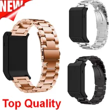 Comlyo классический Нержавеющая сталь металлический ремешок для Garmin Vivoactive HR металлические полосы для Garmin ремешок для часов с классической пряжкой