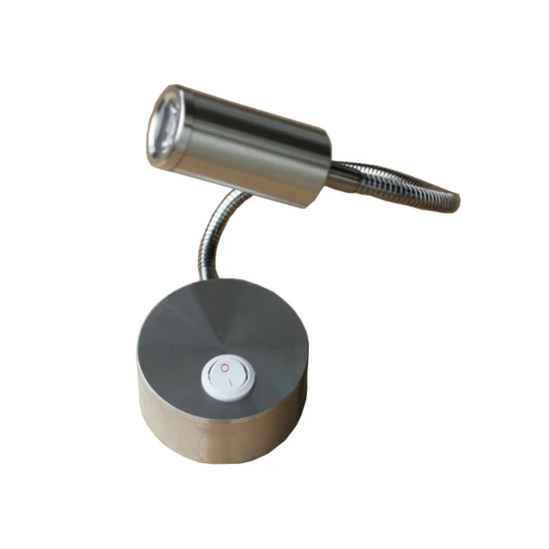 

1w 3w LED Wall Lamps Flexible Hose Adjustable Led Modern Wall Light for Bedroom Bedside Lamp Reading Light Corridor Lighting