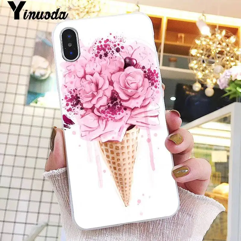 Simple lavender Purple flowers Ice cream