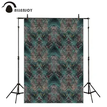 

Allenjoy photo backdrop colorful blue knitted soft sweater pattern Chevron decoration backdrop photo custom personal