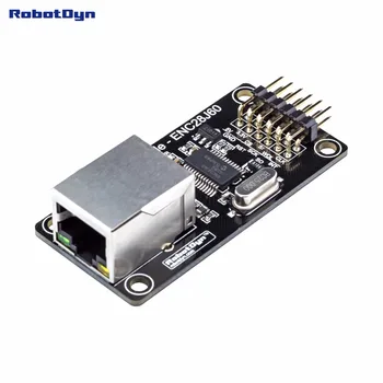 

ENC28J60 - Ethernet LAN Network Module for Arduino with logic 3.3V/5V