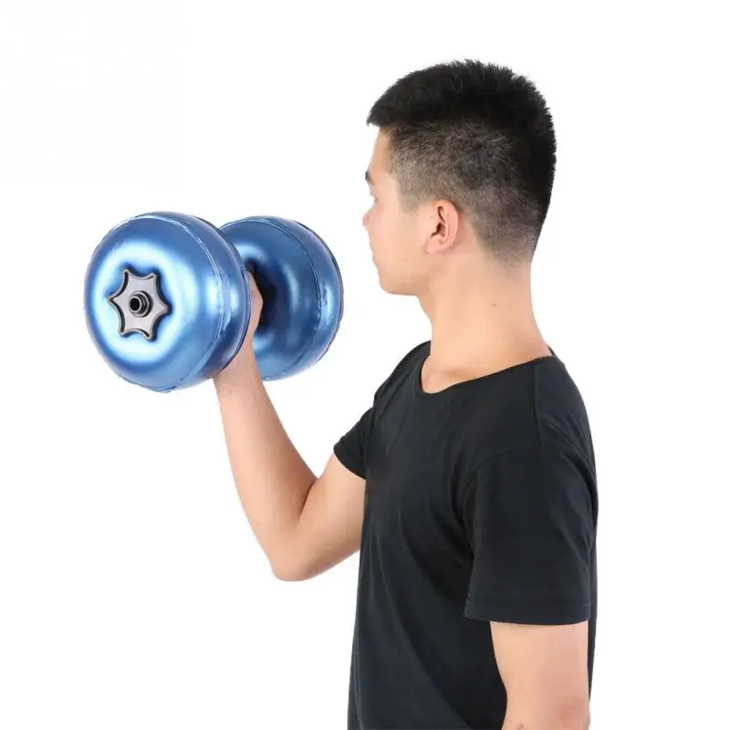 16-20KG Water-Filled Dumbbells Training Triceps Arms Biceps Dumbbells Portable 