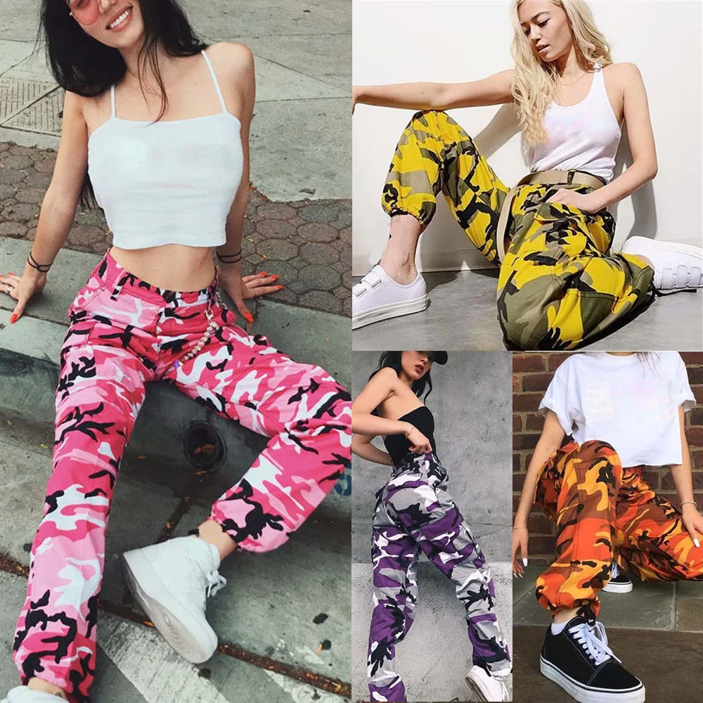 ladies camo trousers