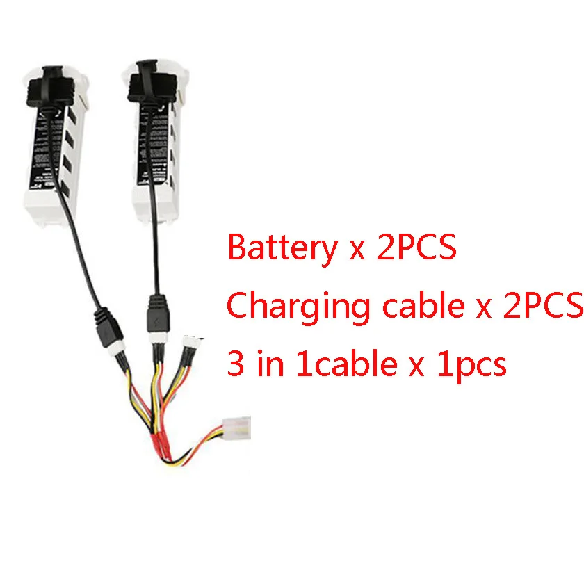 

Original Hubsan ZINO Battery H117S Drone Quadcopter Spare Parts Accessories 11.4V 3100mah Lipo Battery +Charging Cable Line