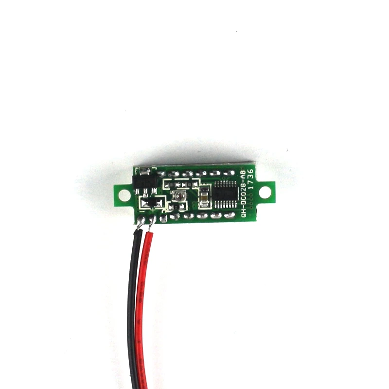 20 шт./лот 0.2" DC3.5-30 В Супер Мини цифровой Дисплей Авто вольтметр желтый светодиод Напряжение вольт панель метр Battery Monitor