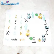 Bnaturalwell детское одеяло из хлопковой смеси пеленание обертывание душевое полотенце для новорожденного одеяло для новорожденных фото реквизит постельные принадлежности для новорожденных BC002S