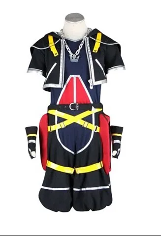 Anime Kingdom Hearts Cosplay - Kingdom Hearts 2 Sora Costume Cosplay Con Collana 11