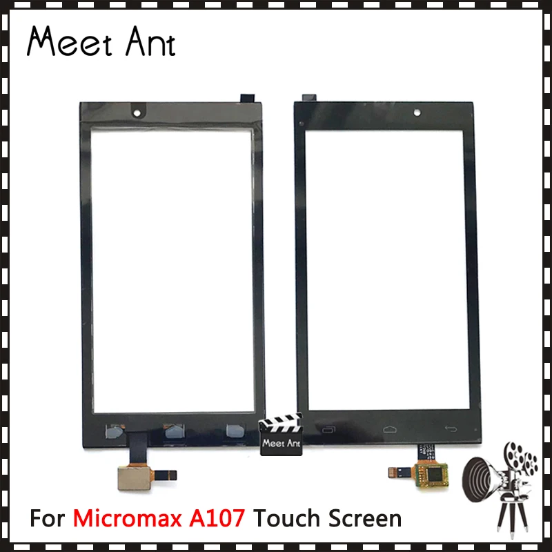 

Replacement High Quality 4.5" For Micromax Canvas Fire 4 A107 SmartPhone Touch Screen Digitizer Sensor Outer Glass Lens Panel
