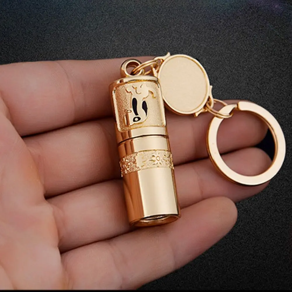 

Mini Outdoor Aluminium Flashlight Super Bright LED Torch Light Lamp Key Strap New Arrival llaveros hombre