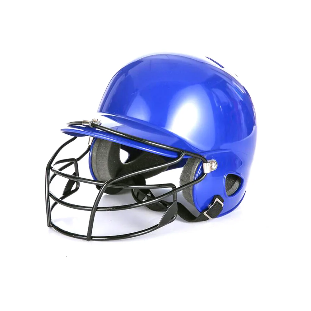 

Professional Baseball Helmet with Steel Mesh for Baseball Training