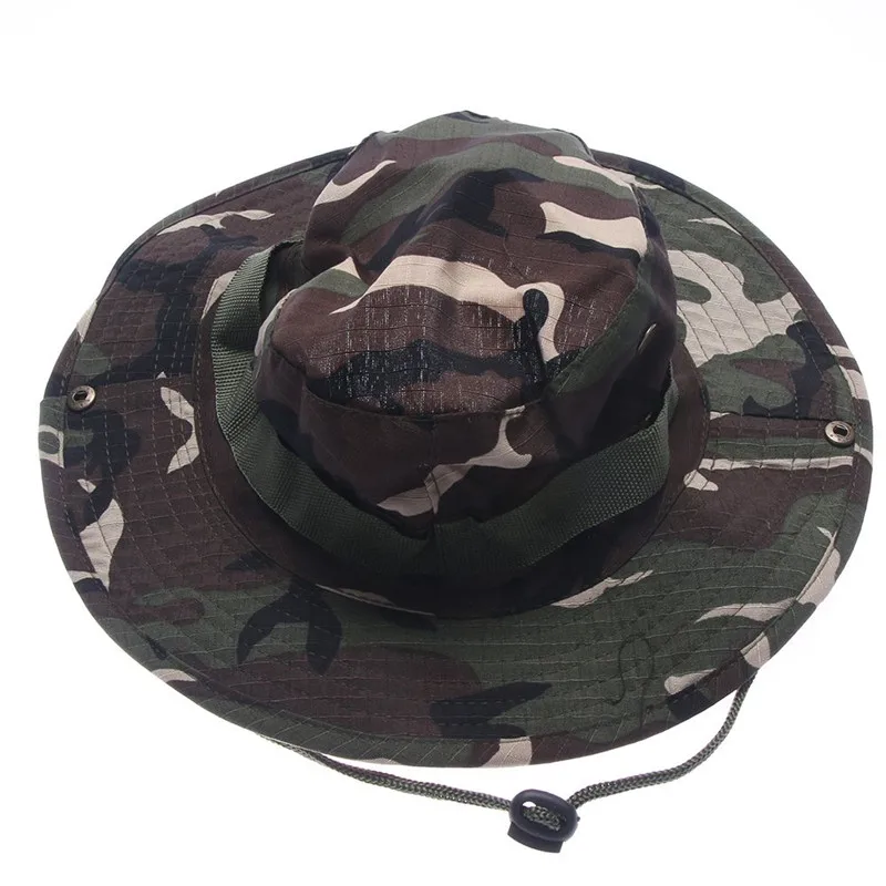 Durable Outdoor Mountain Climbing Hat Soft Comfortable Bucket Hat Wide