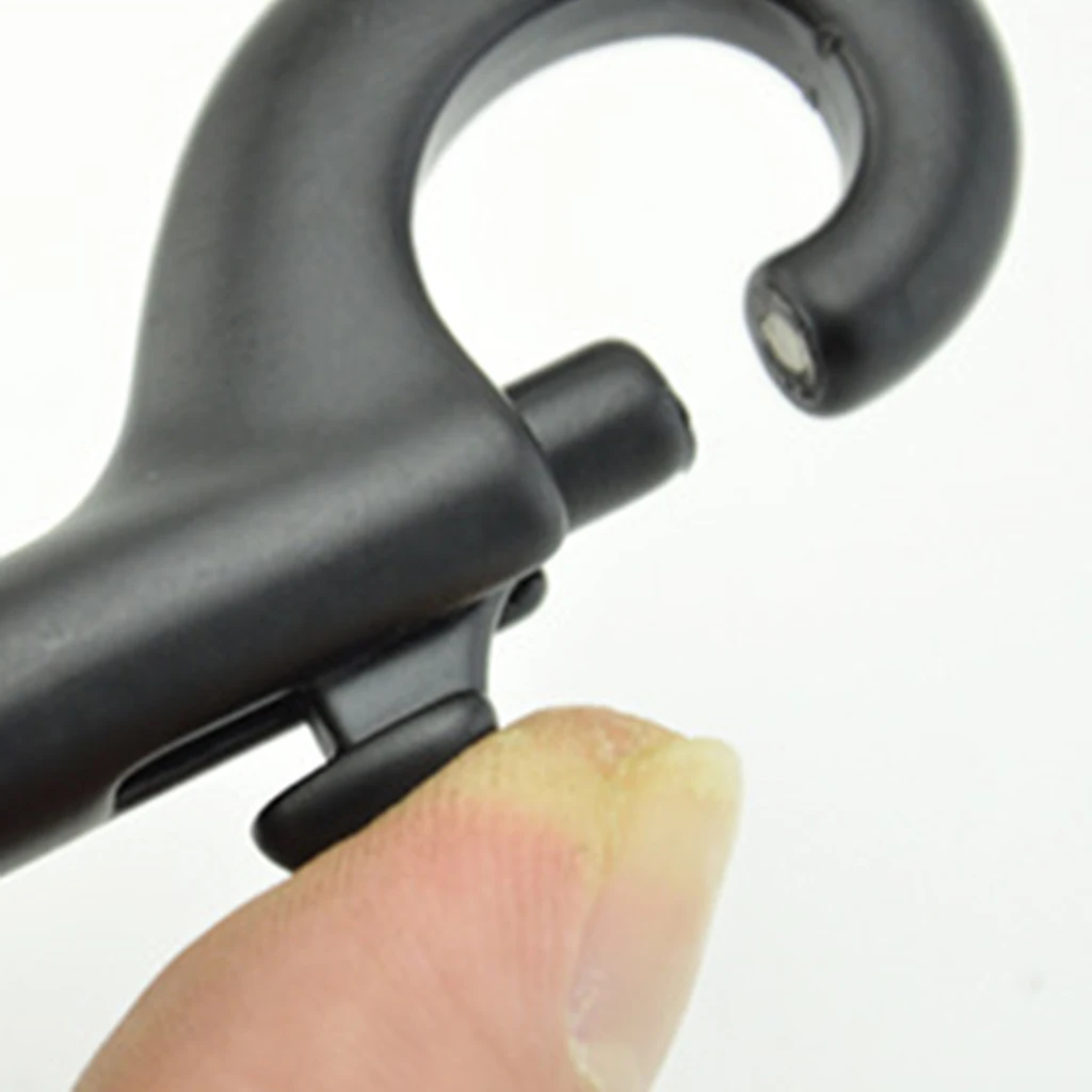 1 Pcs Heavy Duty Double End Bolt Snaps 316 Stainless Steel Hook for Scuba Diving Diver Black 90mm/100mm/115mm Fishing 