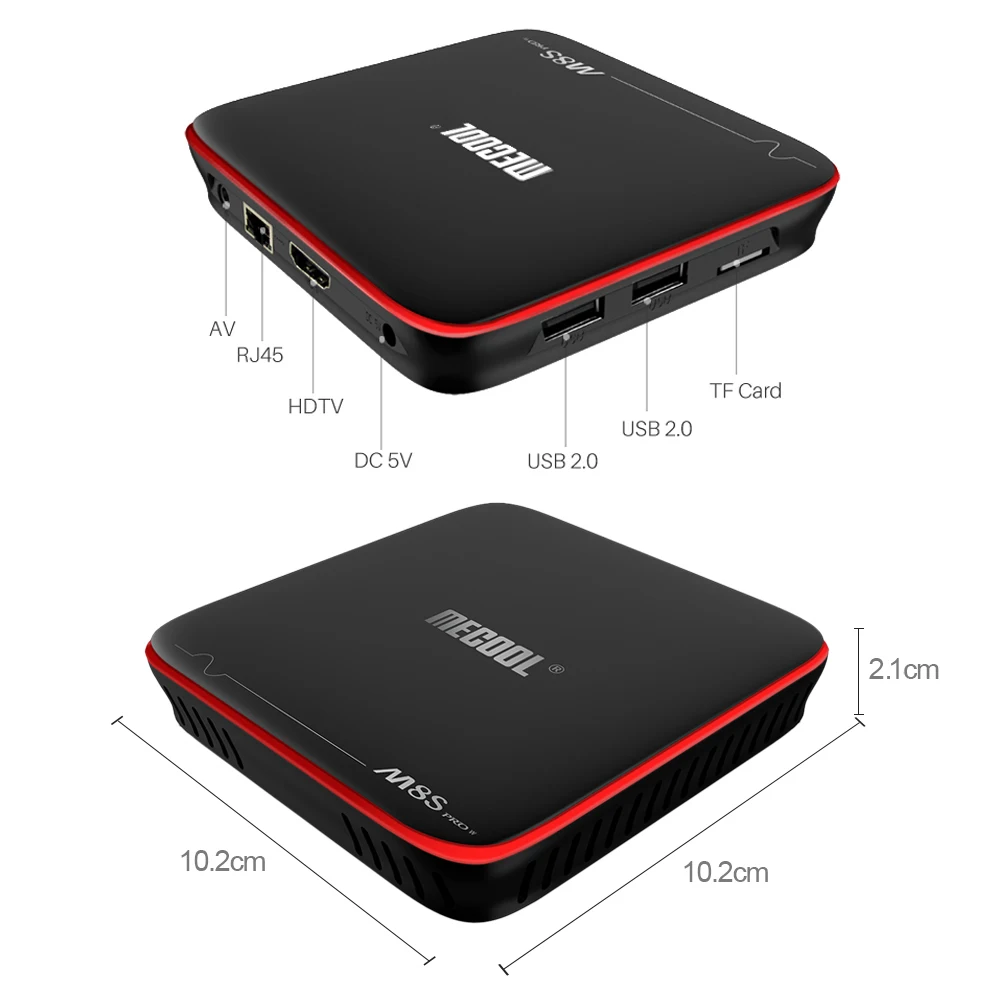 M8S PRO W Голосовое управление 2G 16G Smart TV Box Android 7 1 Amlogic S905W четырехъядерный HDMI 2 4G WIFI
