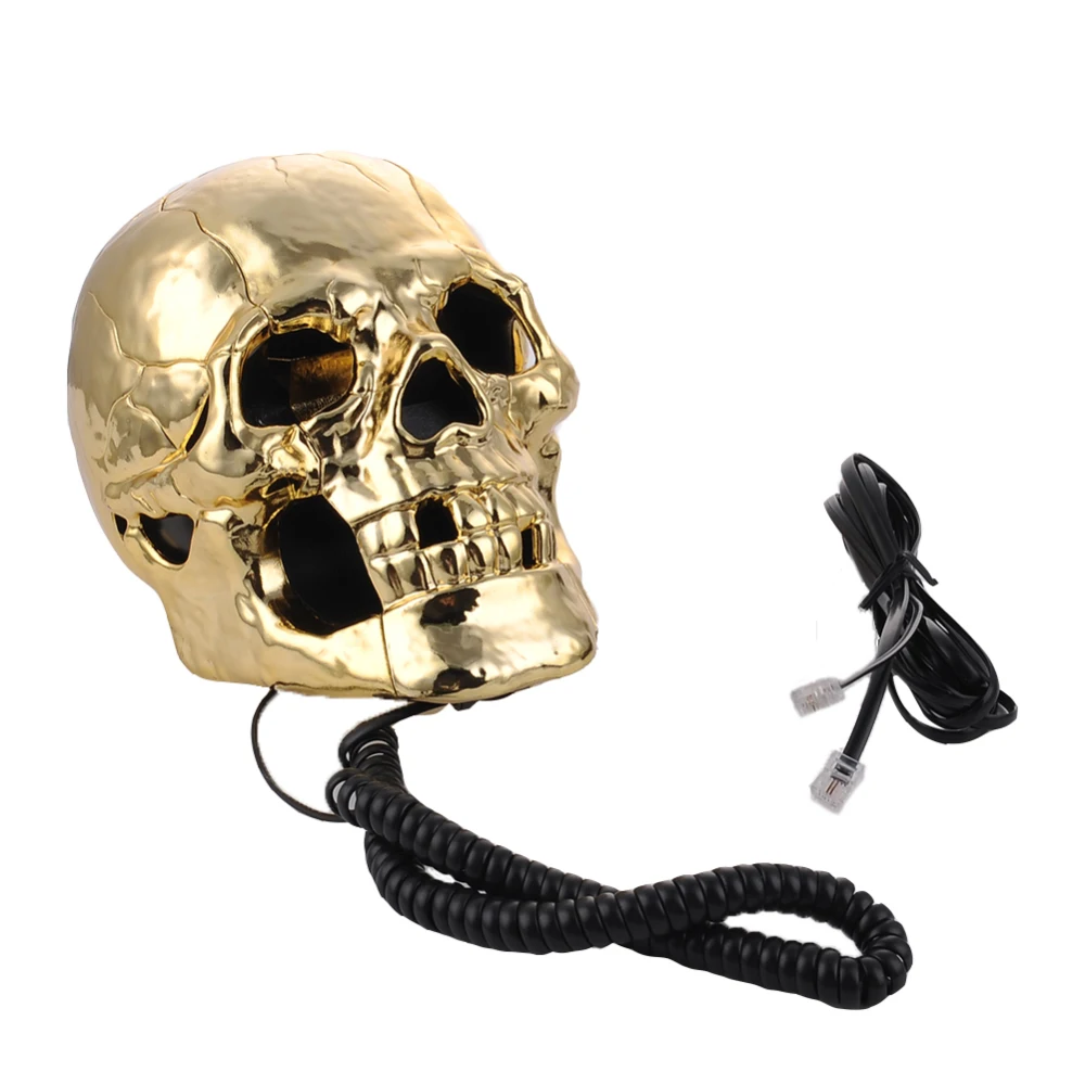 Popular Skull Telephone Buy Cheap Skull Telephone Lots From China and The Incredible  skull head home decor for House