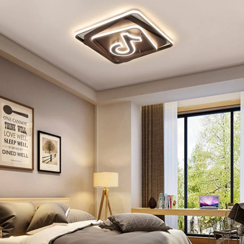 

Ceiling lights new simple design decorative overhead bar fixtures living room contemporary lights home Modern led ceiling lamp