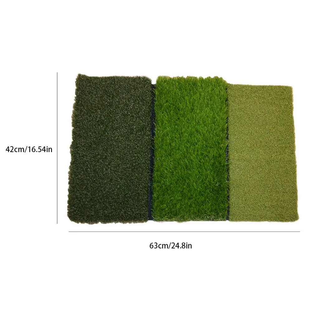 

3-in-1 63*42CM Golf Multi Function Hitting Pad Folding Mat Indoor Outdoor Swing Practice Mat Golf Batting Mat Golf accessories