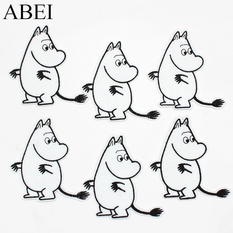 10pcs/lot Embroidered Hippo iron on patches Cartoon Animal patches for clothes DIY Jean Coat Sweater Garment Fabric Stickers 10pcs/lot Embroidered Hippo iron on patches Cartoon Animal patches for clothes DIY Jean Coat Sweater Garment Fabric Stickers