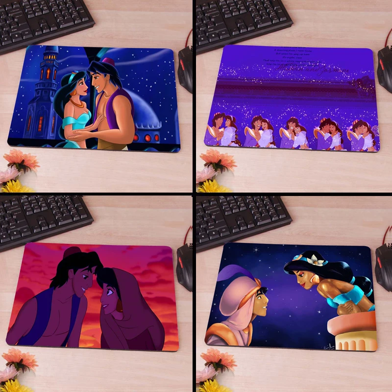 

MaiYaCa Jasmine and Alladin Best Game Custom Mousepads Rubber Pad