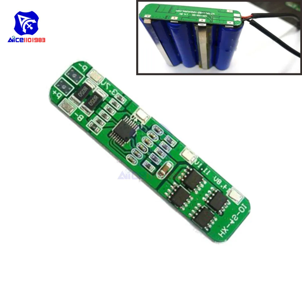 Diymore 4S 6A 18650 Защитная панель литий-ионного аккумулятора для внешнего | Электронные