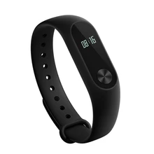 Черный Сяо Mi mi Группа 2 умный Браслет пульса монитор miband 2 Smart Браслет с OLED Экран Touchpad