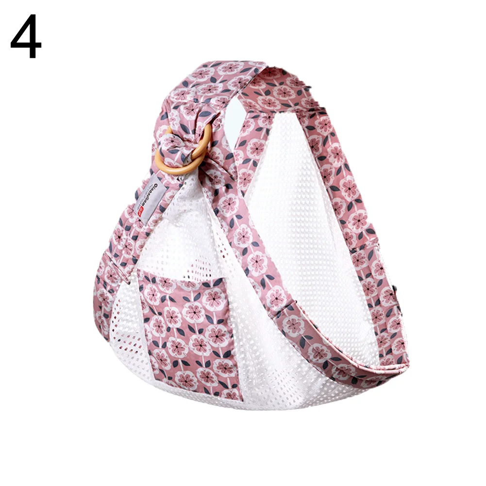 Front Breathable Infant Wrap Carrier Pouch Newborn Baby Feeding Sling Holder Facing Ergonomic Baby Wraped Sling for Baby Travel - Цвет: 4