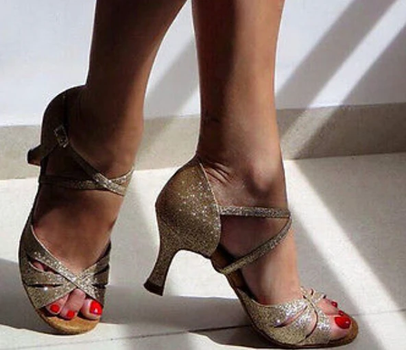 latin dance heels